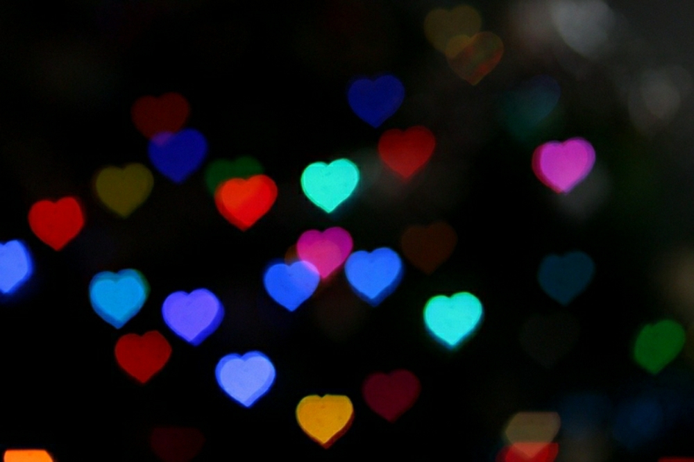 Weihnachtslichter und das Fest der Liebe